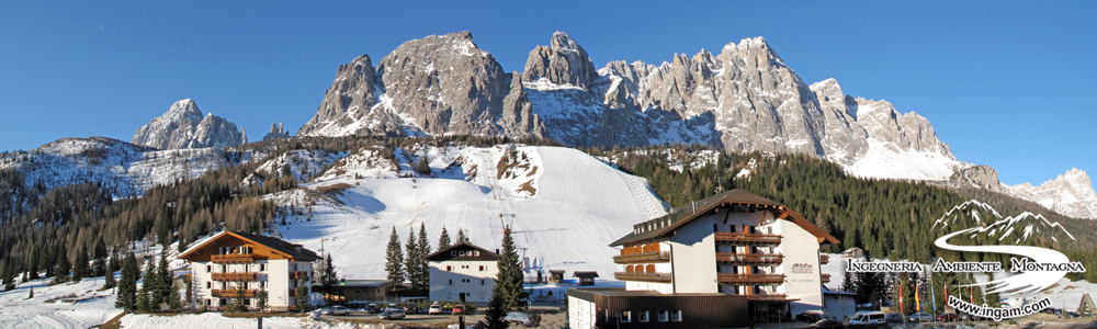 Panorama Passo MonteCroce/Kreuzbergpass